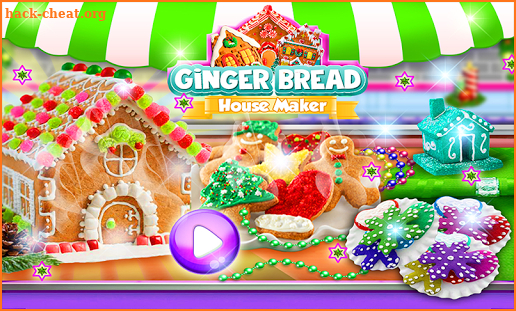 Gingerbread House Cake Maker! DIY Cooking Game screenshot