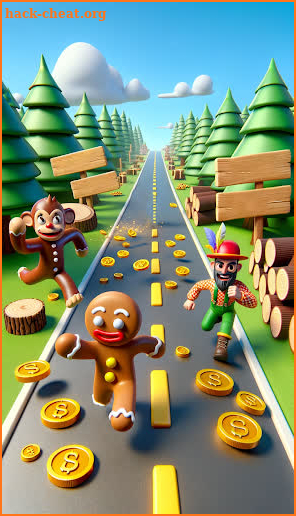 Gingerbread Man escape 3D screenshot