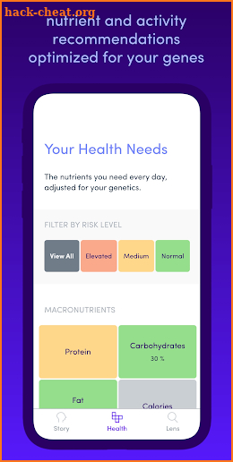 Gini: DNA Based Nutrition & Health screenshot