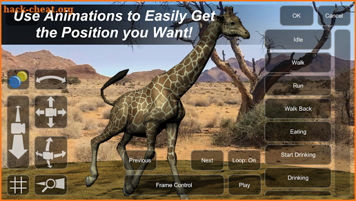 Giraffe Mannequin screenshot