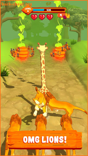 Giraffe Run! screenshot