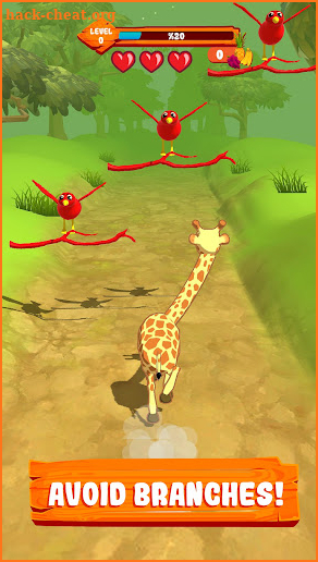 Giraffe Run! screenshot