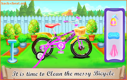Girl Bike Fix and Washing Salon screenshot