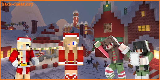 Girl Christmas Skins for Minecraft screenshot