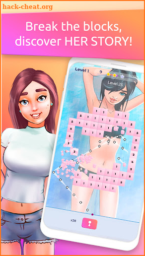 Girl Crush: Bricks Breaker screenshot