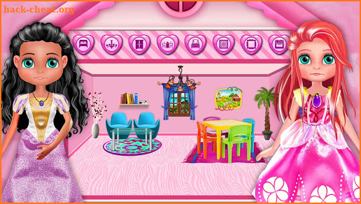 Girl Doll House Decorating Dream Home Games Kids screenshot