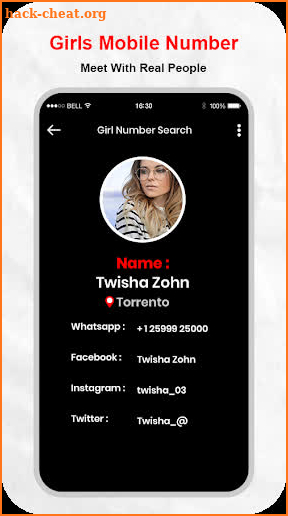 Girl Mobile Number For Chat - Find Friend Online screenshot