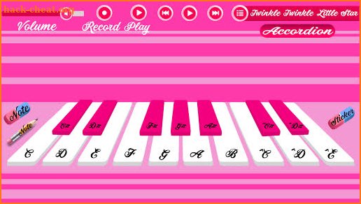 Girl Piano screenshot