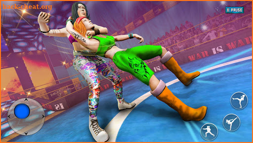 Girl Ring Fighting Championship Wrestling screenshot