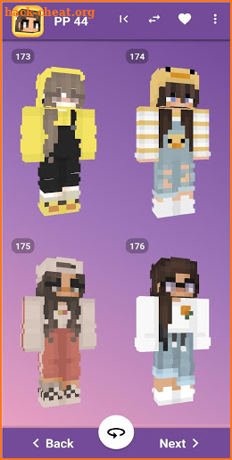 Girl Skins Minecraft screenshot