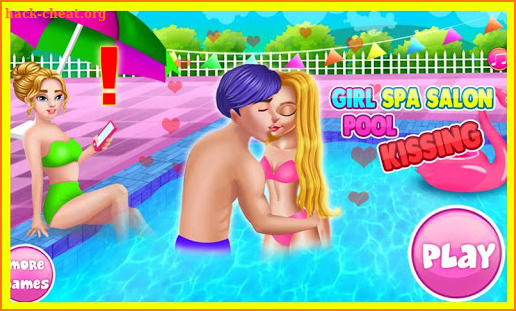 Girl Spa Salon Pool Kissing screenshot