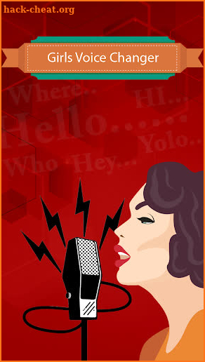 Girl voice changer: Voice changer with effects app screenshot