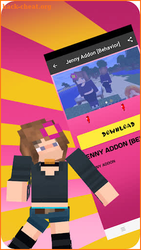 Girlfriend Jenny Mod MCPE screenshot