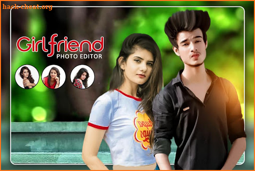 Girlfriend Photo Editor - Selfie with Girlfriend screenshot