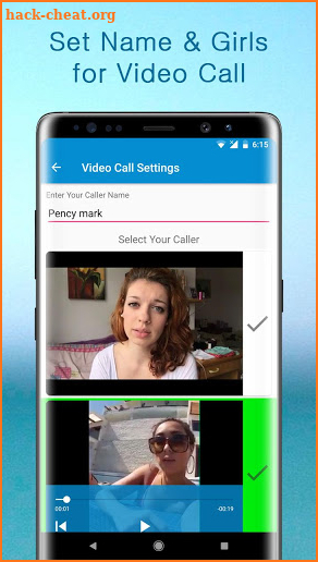 GirlFriend Video Calling - Fake Caller ID screenshot
