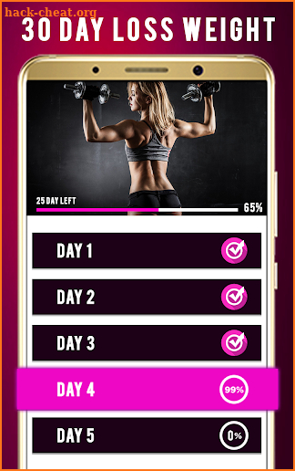 Girls 30 Days Workout For Fitness 2018 screenshot