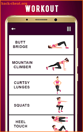 Girls 30 Days Workout For Fitness 2018 screenshot