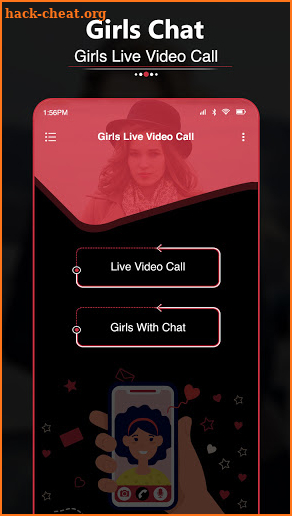 Girls Chat -Girls Live Video Call &Free Dating App screenshot