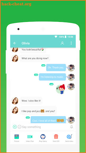 Girls Chat Prank - Free WA Chat screenshot