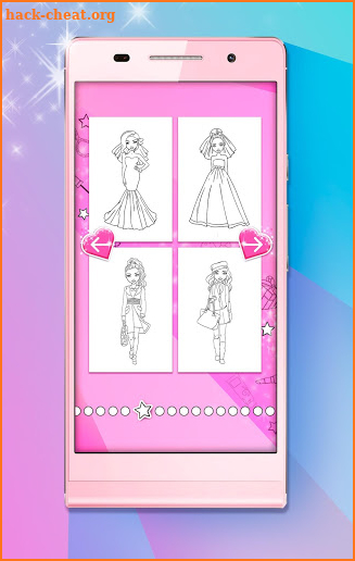 Girls Coloring Pages screenshot