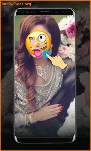 Girls Face Emoji Remover - Face Show Prank screenshot