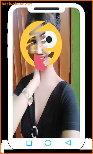 Girls Face Emoji Remover - Prank Simulator screenshot