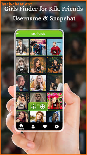 Girls Finder for Kik, Friends Username & Snap Chat screenshot