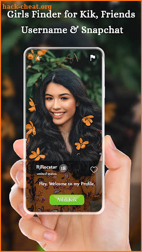 Girls Finder for Kik, Friends Username & Snap Chat screenshot