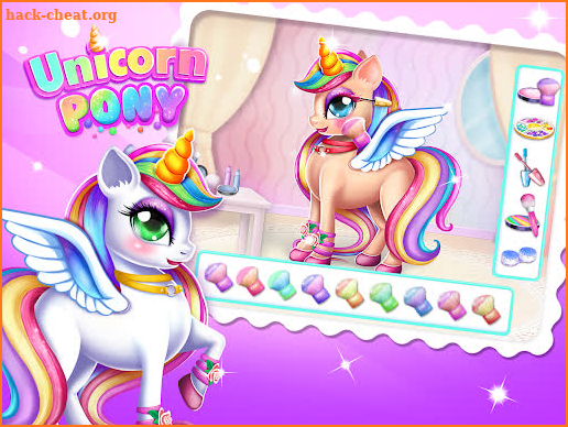 Girls Game: Unicorn Dress up screenshot