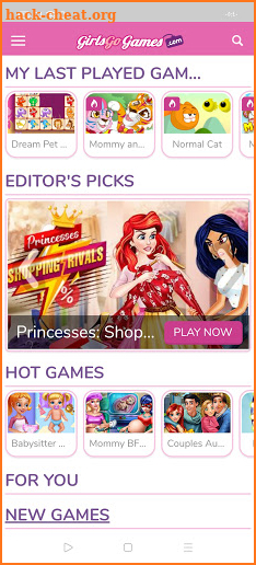Girls Go Games screenshot