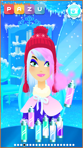 Girls Hair Salon Snow screenshot