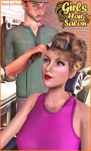 Girls Haircut, Hair Salon & Hairstyle Games 3D screenshot