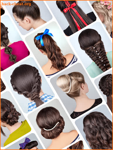 Girls Hairstyle Step By Step screenshot