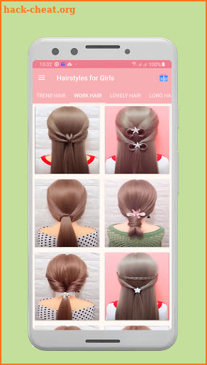 Girls Hairstyles Step by Step screenshot