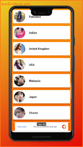 Girls Live Chat Prank App screenshot