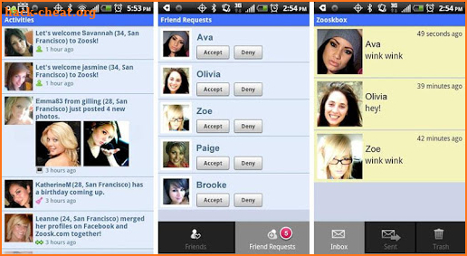 Girls live talk - Text & Chat Free screenshot