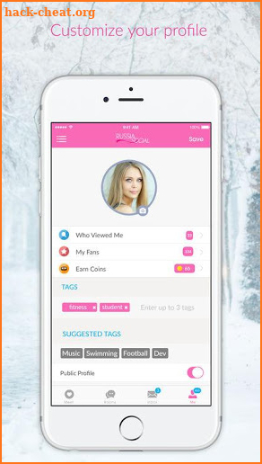 Girls live talk - Text & Chat Free screenshot