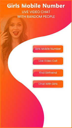 Girls Mobile Number & Free Video Call with Girls screenshot