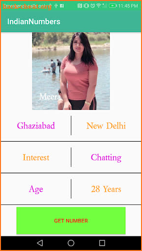 Girls Mobile Number For Live Chat(Indian Girls) screenshot