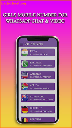 Girls Mobile Number For WhatsApp Chat & Video screenshot