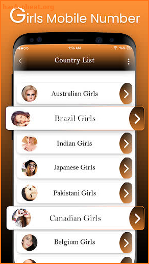 Girls Mobile Number : Girlfriend Search screenshot