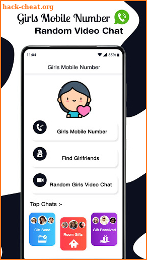 Girls Mobile Number Prank – Girls Live Video Call screenshot