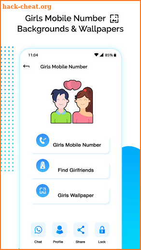Girls Mobile Number Prank –Random Girls Video Chat screenshot