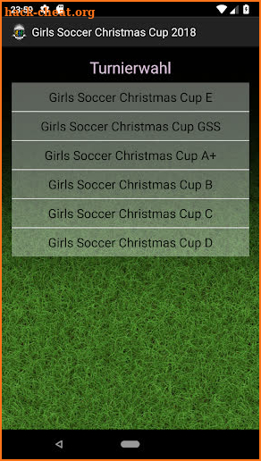Girls Soccer Christmas Cup 2018 screenshot