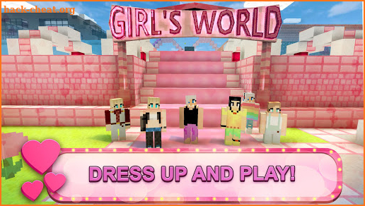 Girls Theme Park Craft: Water Slide Fun Park Games screenshot