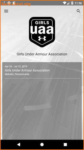 Girls Under Armour Association screenshot
