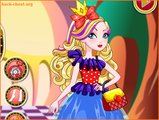 Girls Wonderland Dress up screenshot