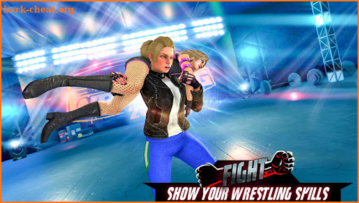 Girls Wrestling Ring Fight Champions screenshot