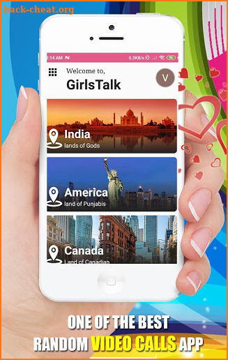 GirlsTalk: Video Call Dating App Random Video Chat screenshot