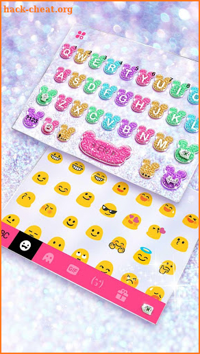Girly Minny Keyboard Theme screenshot